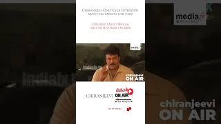 Chiranjeevi About Why All His Cars Have Same 1 Number || @MediaFxApp