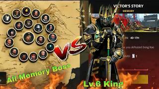 Every SF3 Universe Boss Vs King Of The Legion Lv.6 II Memory Bosses Vs Max King Of The Legion