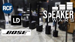 Speaker WARS - BEST Column DJ Speaker? (@LDSystemsVideos, @Bose , @RcfItaly )