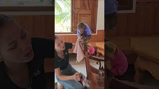 Monkey Su and Kuku want to help Mom