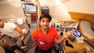 BUSINESS CLASS ON EMIRATES A380