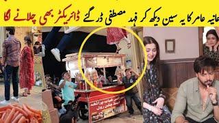 Hania Amir and Fahad Difficult Scene Shooting || Kabhi Main Kabhi Tum Episode -30 || Mk World