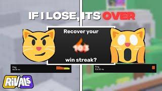 Roblox Rivals But If I LOSE, The Video ENDS!