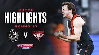 Collingwood v Essendon Highlights | Round 17, 2024 | AFL