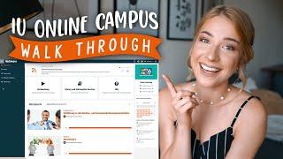 ONLINE CAMPUS TOUR - IU Internationale Hochschule (MyCampus)// JustSayEleanor (Fernuni, Fernstudium)