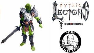 Vorthogg Orc Mythic Legions Four Horsemen action figure - review Dr Toyland