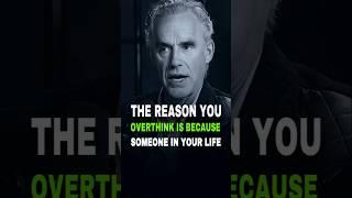 The reason you overthink is because someone in your life.  #inspire #jordan #lifeadvice #quotes