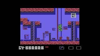 "Teenage Mutant Ninja Turtles" Commodore 64 - Longplay -