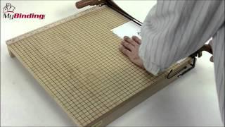 Swingline Ingento 18 inch Maple Guillotine Paper Cutter