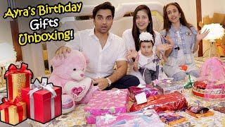 Ayra's Birthday Gifts Unboxing!️ We are super excited MR NOMAN VLOGS