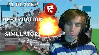 POW! LAZOREFFECT PLAYS ROBLOX DESTRUCTION SIMULATOR! #GAMING