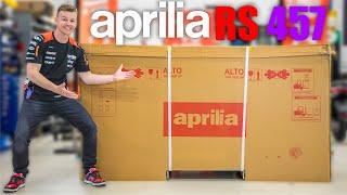 2024 APRILIA 457 RS UNBOXING & REVIEW