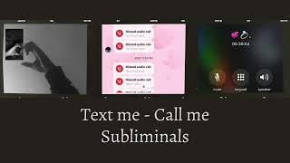 Subliminals || Thu Hút Tin Nhắn Từ Người Ấy 