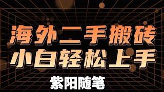 海外二手闲置项目，二手商品如何卖到欧美？手把手教你做跨境电商