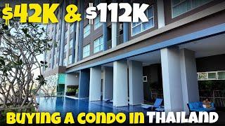 What Does $42k & $112k Buy You In Thailand?– 2 x Condo Tours in Hua Hin