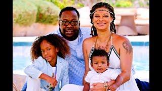 Bobby Brown and his wife Alicia Etheredge