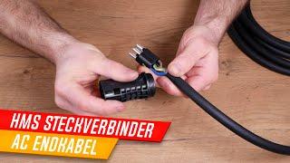 Hoymiles HMS Kabel Steckverbinder crimpen, AC Endkabel herstellen!