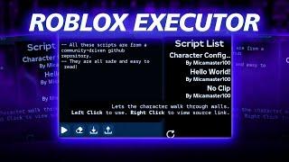 *NEW* Roblox Executor | Free Keyless Script Menu | Roblox Solara Executor | Byfron Bypassed |