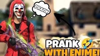 NOOB PRANK WITH ENIMEI ON | FREE FIRE | @FFHUNAIN