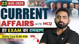 23 August Current Affairs 2024 | Current Affairs Today | Current Affairs by Abhijeet Sir