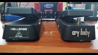 Wah Pedal Shootout! Dunlop Cry Baby VS Behringer Hell Babe!