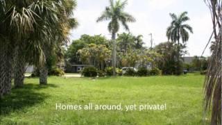Gulf Access Lot in Fort Myers, Florida