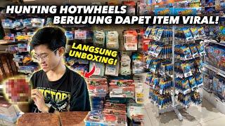 HUNTING HOTWHEELS BERUJUNG DAPET ITEM VIRAL! LANGSUNG UNBOXING DI TEMPAT!