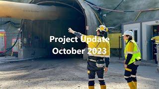 Project Update video, October 2023