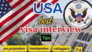 Trip for USA immigration  visa Interview | Best Visa Tips for F4US| Questions & Answers|America