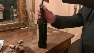 Drinking Chateau Mouton Rothschild 1945, best and most expensive wine in the world! 100/100 WS