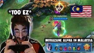 MOBAZANE PICKED HIS SIGNATURE ALPHA IN MALAYSIA  SERVER. . .