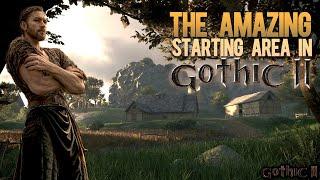 The amazing Starting Area of Gothic 2