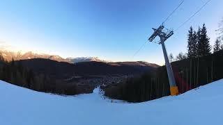 Full Video of Magnolta Black Slope in Aprica, Valtellina, Italy