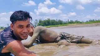 Fun race in the mud | Mud race | Uncover village