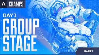 ALGS Year 4 Championship | Day 1 Group Stage Part One | Apex Legends