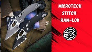 Microtech Stitch Manual Ram-Lok Knife