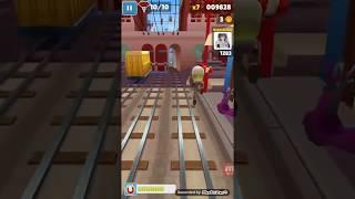 Subway Surfers :- use 1 headstart. 1 left