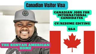 Canadian Jobs For Foreign Candidates - Job Bank and Questions/Answers