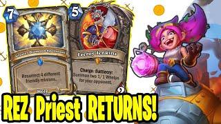 Play Rez Priest & Feel Nostalgic! | Dr Boom's Mini-set Hearthstone Priest Deck