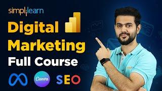 Digital Marketing Full Course 2024 | Digital Marketing Full Course For Beginners | Simplilearn