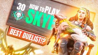 How To Play *SKYE* Like A DUELIST !? | TSM Subroza