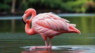 Pink flamingo characteristics and features.