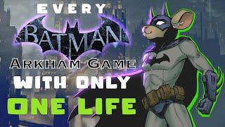 Can you beat all the Arkham Games with just one life? (Pt. 1 Arkham Origins)