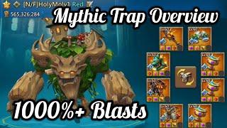 Lords Mobile. Mythic Trap Overview. 500m Trap. 1000%+ blasts. 711% mix. Lords Mobile ESP