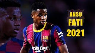 Ansu Fati 2021 ● Amazing Skills in Champions League | HD