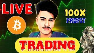 BITCOIN LIVE | Live Crypto Trading Today | Live Future Trading Delta Exchange In India