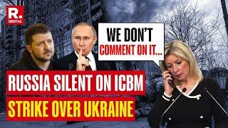 Russian Spokeswoman Directed Not To Speak On ICBM Strike Over Ukraine  Russia Ukraine War