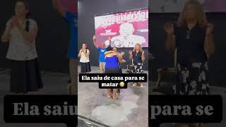 Ela saiu de casa para se matar ouviu o pastor chamando ela quando passava na rua , veja o que falou