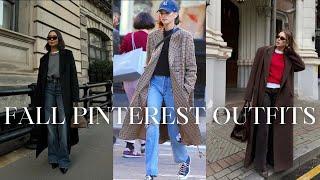 RECREATING FALL PINTEREST OUTFITS 2024 | Casual Outfit Ideas