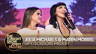 Julia Michaels and Maren Morris: GFY/Scissors Medley | The Tonight Show Starring Jimmy Fallon